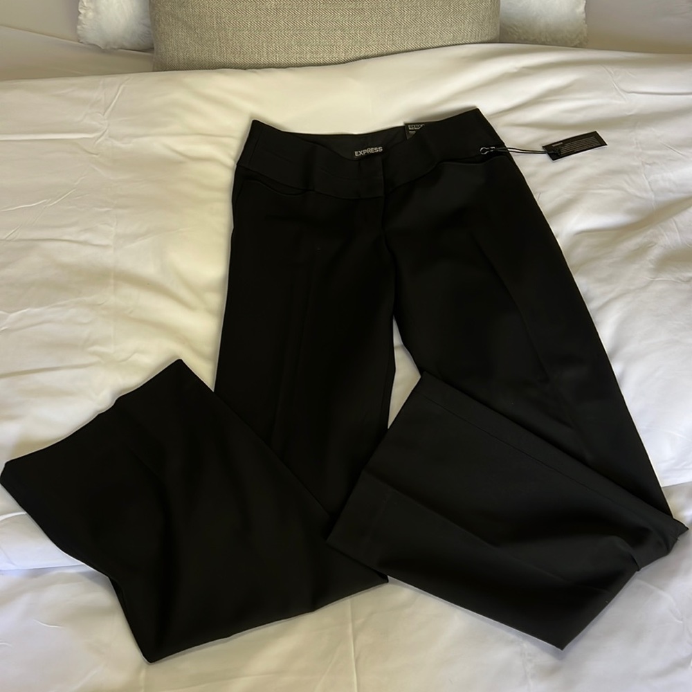 Express Black Straight Leg Pants